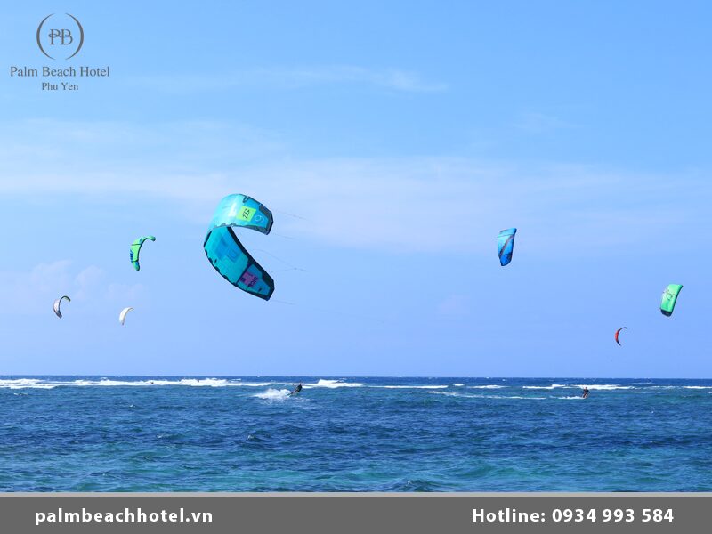 Kite Surfing in Phu Yen, Vietnam