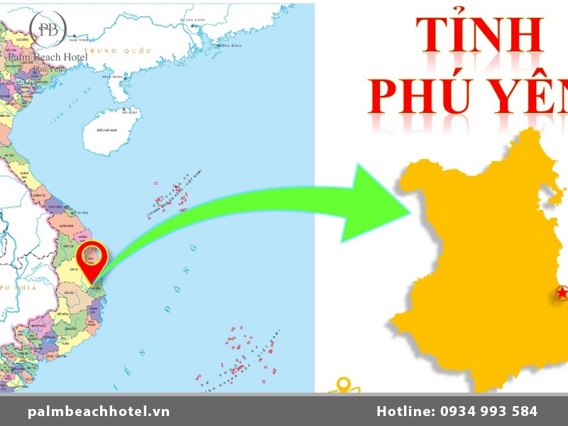 Vị trí địa lý tỉnh Phú Yên